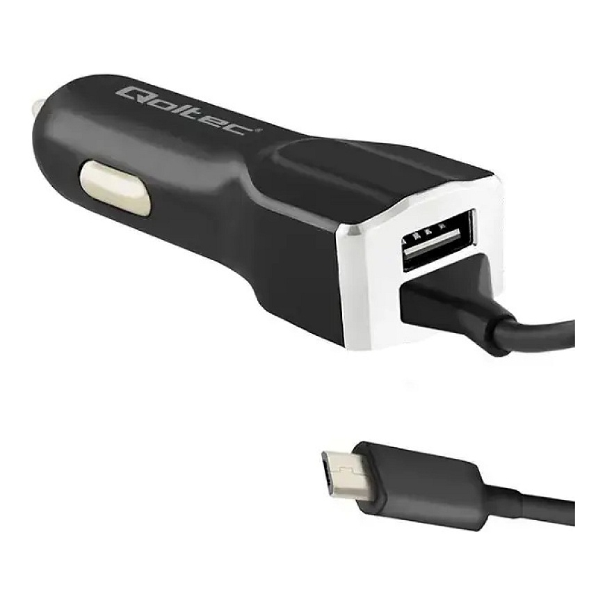 Qoltec auto lādētājs | 17W |