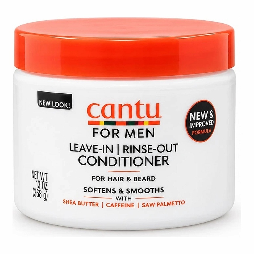 Cantu Кондиционер-несмываемый с маслом ши Мужская коллекция, 370 г – 3