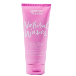 Umberto Giannini Glazed Waves Hair Portable Cream-Treatment Defining and Softening and Smoothing, 200 ml