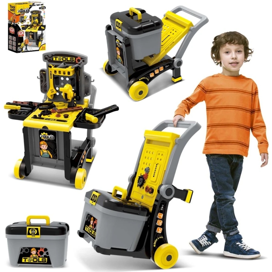 Milly Mally TK Import TinyMini 70800 Darba galds 3 vienā (7074)