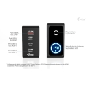 „I-tec“ 140 W USB | 3 x USB-C | 1 x USB-A | LCD | 150 cm „I-tec“ 140 W USB | 3 x USB-C | 1 x USB-A | LCD | 150 cm