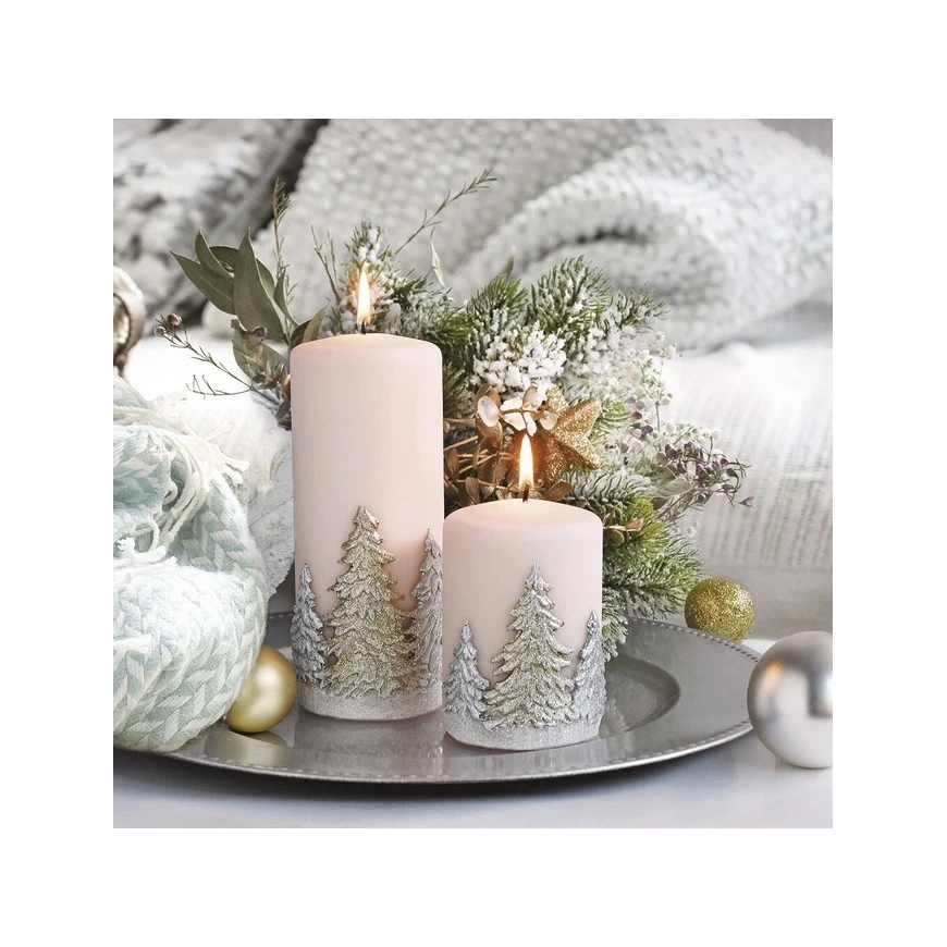 Mondex Svečs ZIEMAS KOKI liels cilindrs