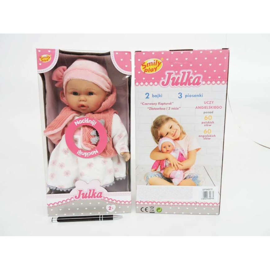 Anek Smily Play Doll Julka bobas 32cm SmilyPlay SP84976 49764