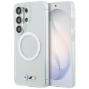 BMW IML Shockproof Metal Logo чехол с поддержкой MagSafe для телефона Samsung Galaxy S26 Ultra (S948) прозрачный