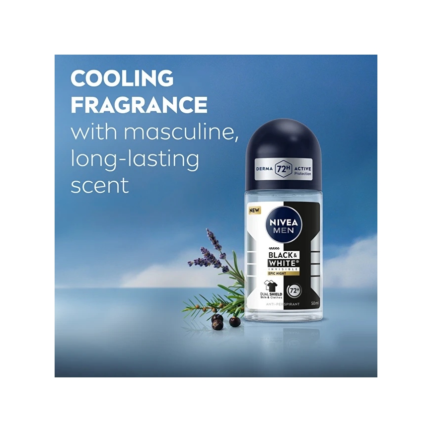 Nivea B&W Epic Night rullikuga antiperspirant 50 ml – 3