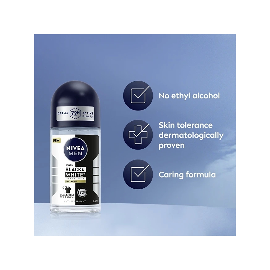 Nivea B&W Epic Night roll-on antiperspirant 50 ml – 4