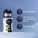 Nivea B&W Epic Night rullikuga antiperspirant 50 ml Nivea B&W Epic Night rullikuga antiperspirant 50 ml