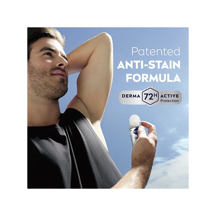 Nivea B&W Epic Night rulladeodorantti 50 ml – 5