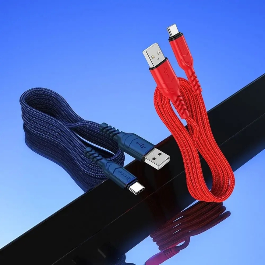 Hoco X59 data transfer and charging cable | USB-A to USB-C | QC | 15W | 1m | blue – 3