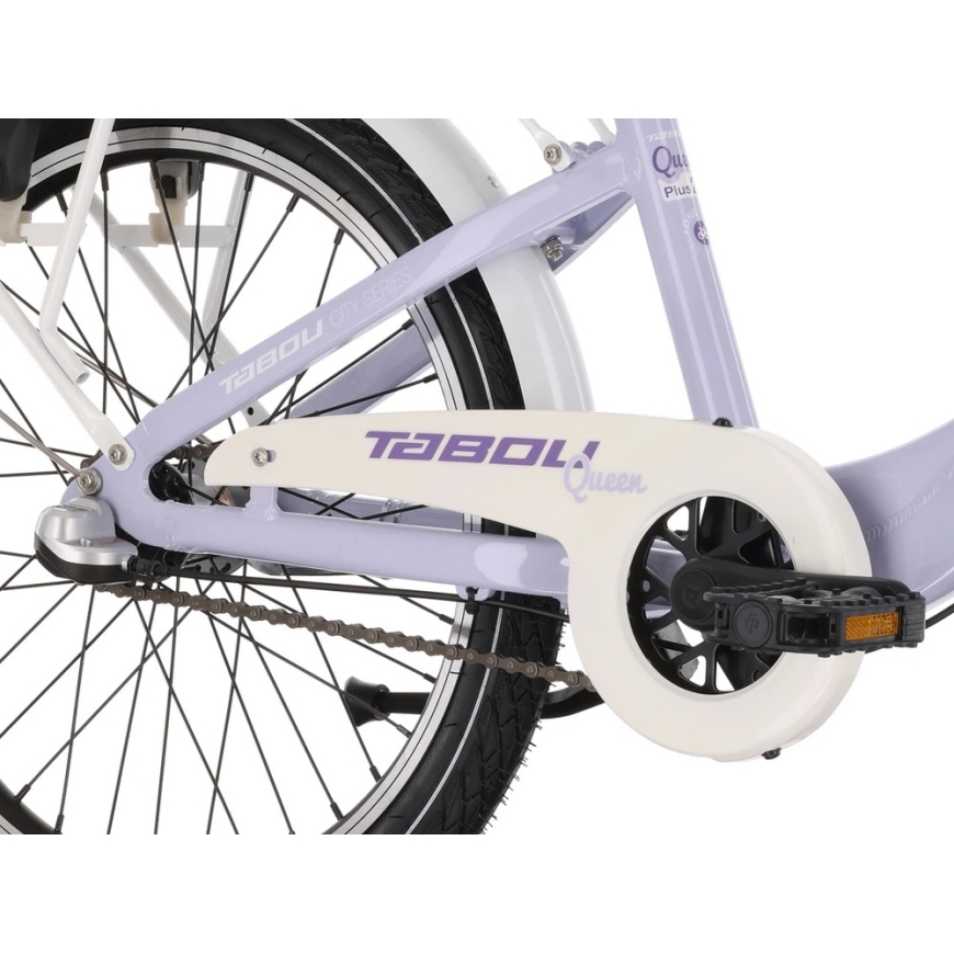 Velosipēds Tabou Queen 20 Plus violeti-balts – 2