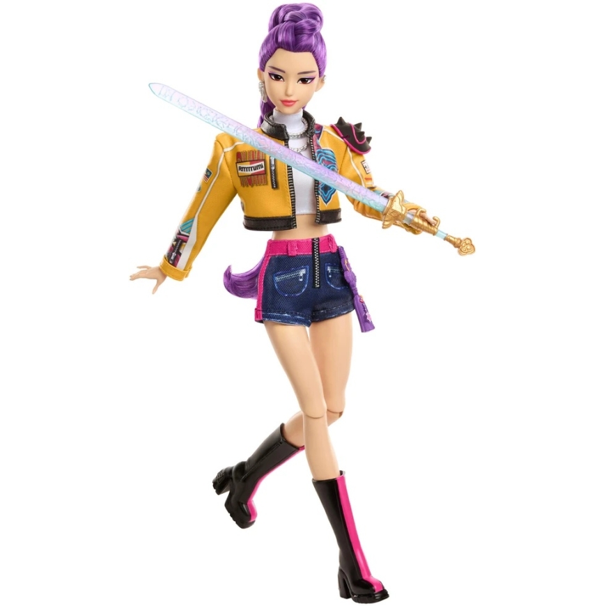 Lėlė su aksesuarais „Mattel KPop Demon Hunters Rumi“, JRN35 – 4