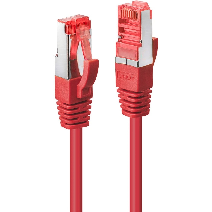 Сетевой кабель - LINDY Cat.6 S/FTP сетевой кабель, RJ45, M/M, 250MHz, 27AWG, 15 м, Красный