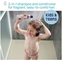 Double K Chicco Pop 2-in-1 šampūns un kondicionieris ar zemeņu sorbeta smaržu, 250 ml Double K Chicco Pop 2-in-1 šampūns un kondicionieris ar zemeņu sorbeta smaržu, 250 ml