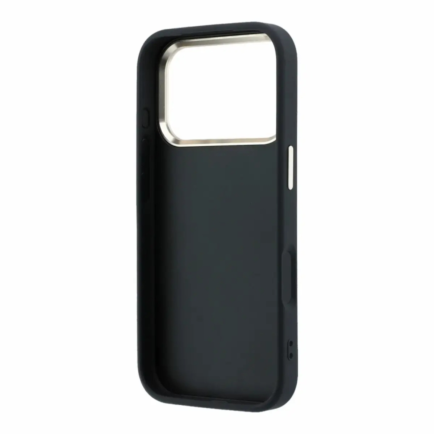 Чехол Guess PU 4G с логотипом Metal для iPhone 18 Pro черный – 5