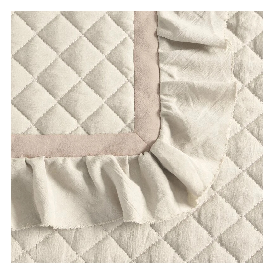 Eurofirany CHON/ABEL/BEIGE 220X240 BEIGE Voodilina – 4