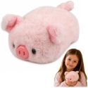 Lean Toys Plush Toy Pig, Pink, 16 × 10 × 9 cm Lean Toys Plush Toy Pig, Pink, 16 × 10 × 9 cm