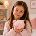 Lean Toys Plush Toy Pig, Pink, 16 × 10 × 9 cm Lean Toys Plush Toy Pig, Pink, 16 × 10 × 9 cm