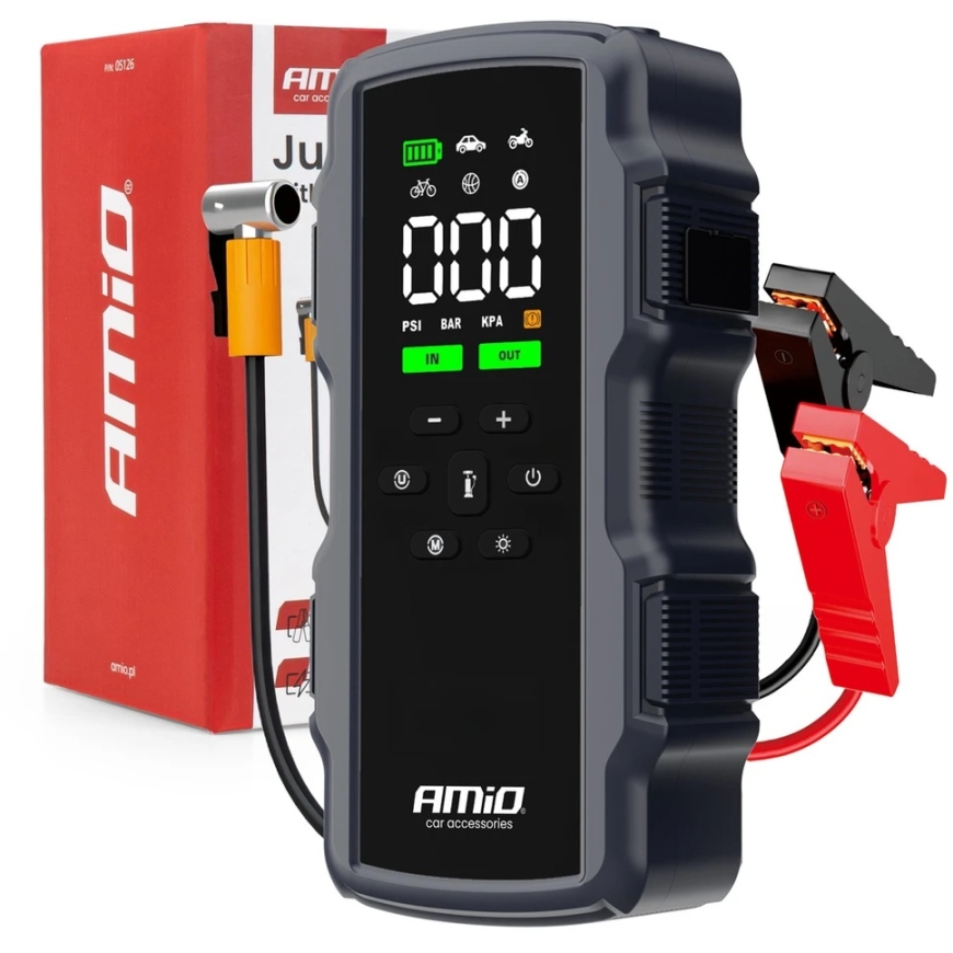 AMiO Projektora Ieslēgšanas Ierīce jump starter