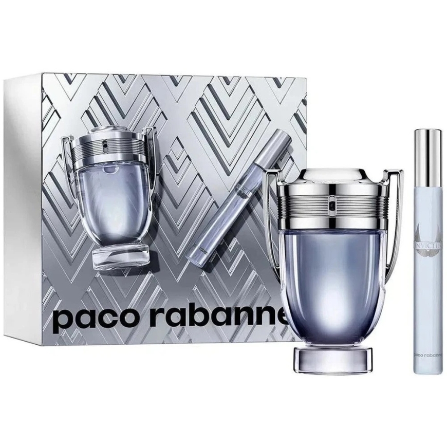 Paco Rabanne Invictus rinkinys tualetinio vandens purškiklis 100 ml + tualetinio vandens purškiklis 10 ml – 2