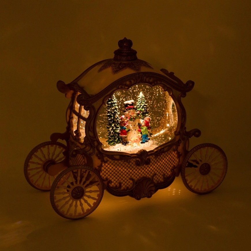 Home4You LED decoration "WONDERLAND", 26 x 11 x H20 cm, white – 3