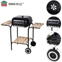 Grill Aia sütegrill katte, riiulite ja ratastega Grill Aia sütegrill katte, riiulite ja ratastega