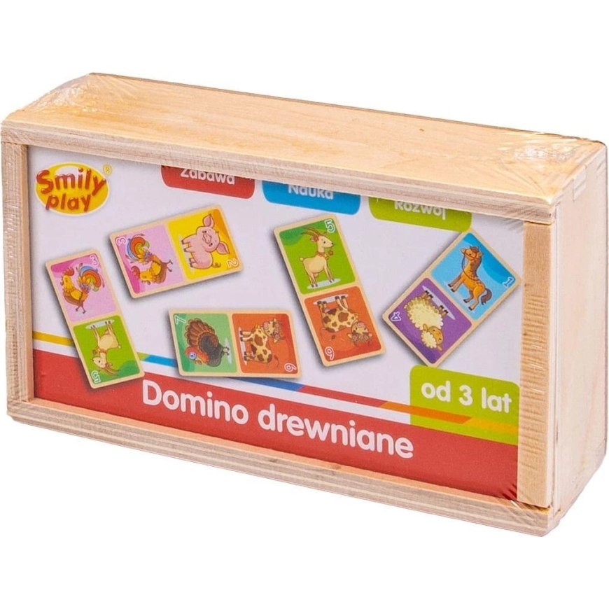 SMILY PLAY SPW83591 Medinis Domino ūkis
