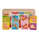 SMILY PLAY SPW83591 Wooden Domino Farm SMILY PLAY SPW83591 Wooden Domino Farm
