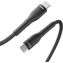 Veger CC05 andmeedastus- ja laadimiskaabel | USB-C kuni USB-C | PD | 100W | 1.5m | must Veger CC05 andmeedastus- ja laadimiskaabel | USB-C kuni USB-C | PD | 100W | 1.5m | must