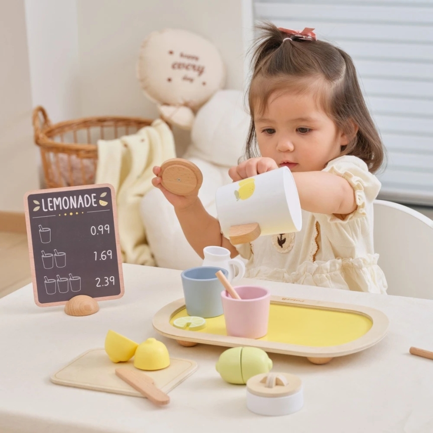 Деревянный лимонадный набор Viga Toys PolarB, 21 предмет – 2