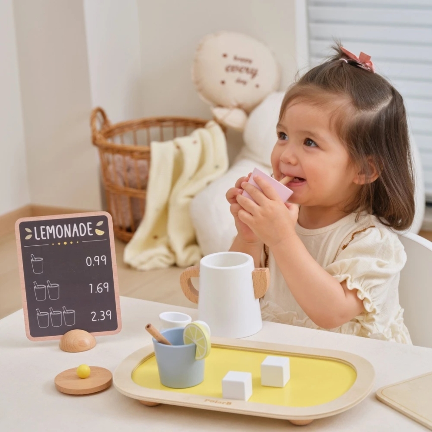 Viga Toys PolarB medinis limonado rinkinys 21 dalių – 4