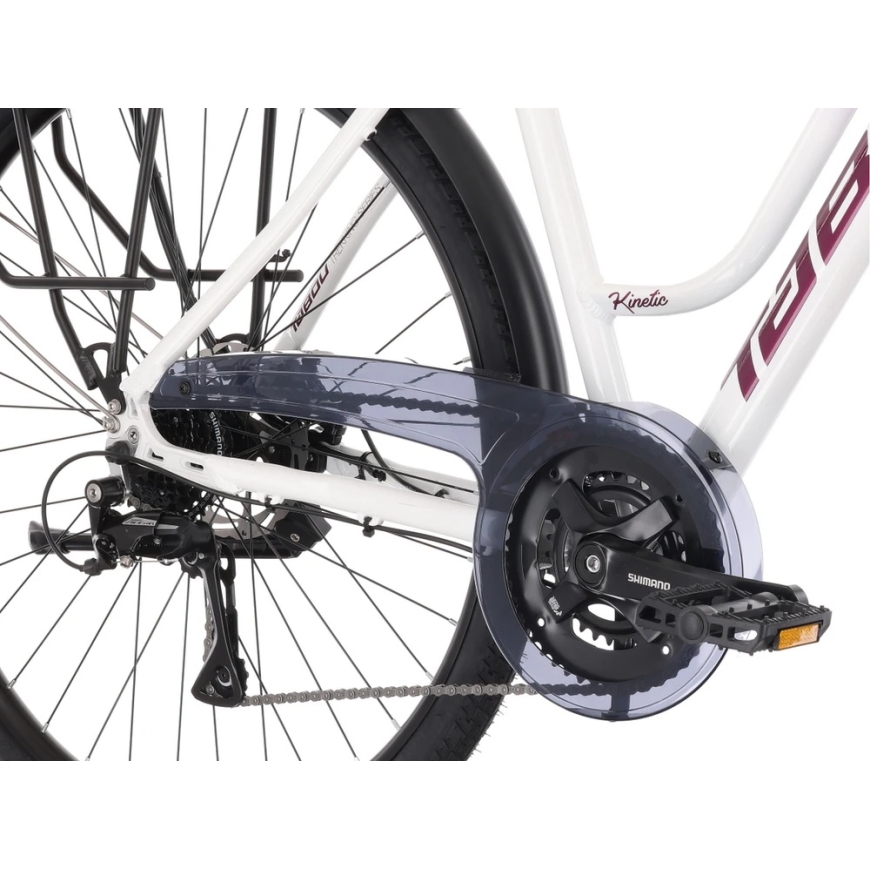 Tabou Kinetic 3 W Pyörä Valkoinen-Burgundy M / 19" (Koko: M / 19") – 3