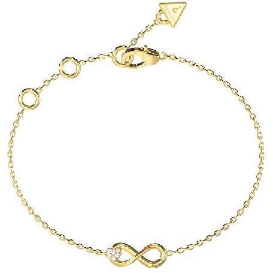 Guess Kullattu rannekoru Infinity Love Bites JUBB06048JWYG