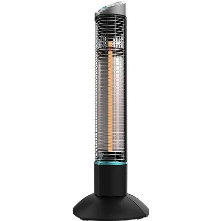 Cecotec ReadyWarm 1000 Power Tower | Halogen Heater | 1000 W | Number of power levels 2 | Juodas | IP55
