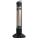 Cecotec ReadyWarm 1000 Power Tower | Halogeenilämmitin | 1000 W | Tehotasojen määrä 2 | Musta | IP55 Cecotec ReadyWarm 1000 Power Tower | Halogeenilämmitin | 1000 W | Tehotasojen määrä 2 | Musta | IP55
