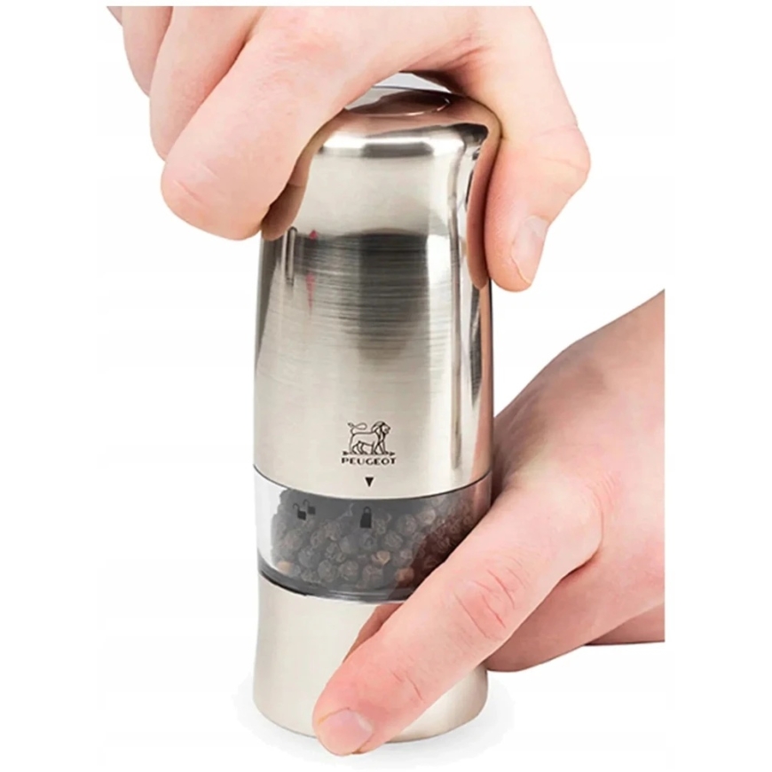 Peugeot Duo PM+SM Z Electric Spice Mill Silver 14 cm – 5