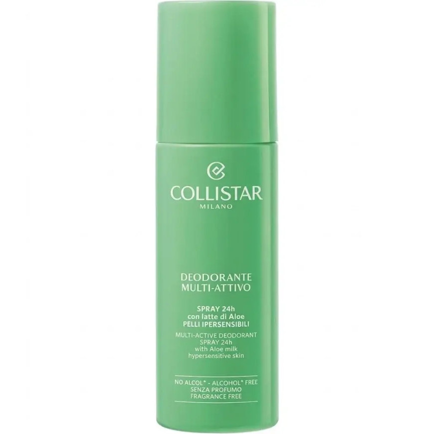 Collistar 24h dezodorantas purškiklis jautriai odai 100ml