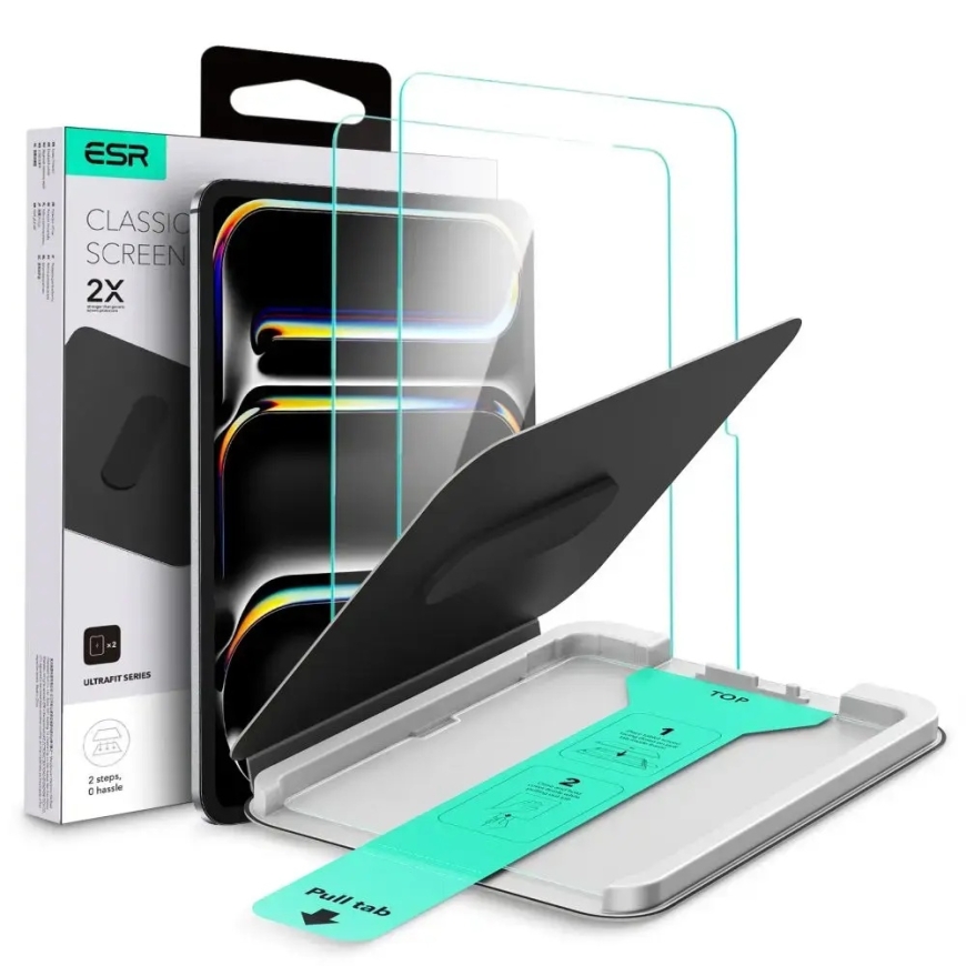 ESR Ultrafit Tempered Glass 2-Pack stikls