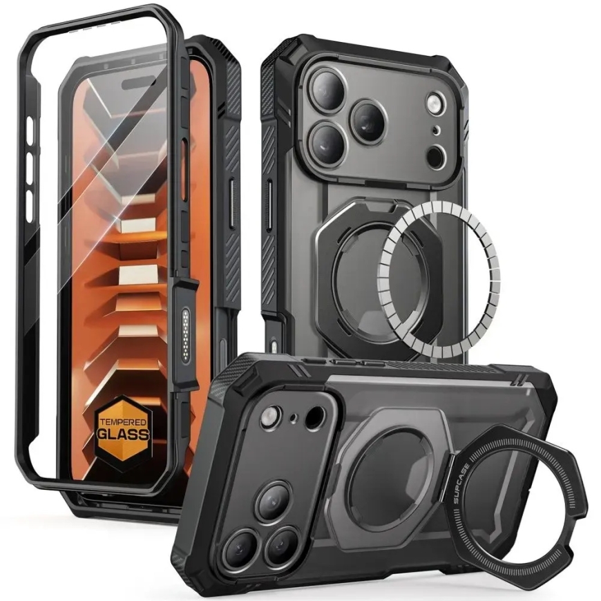 SUPCASE GRIP PRO MAG MAGSAFE IPHONE 17 PRO / 18 PRO JUODAS – 2
