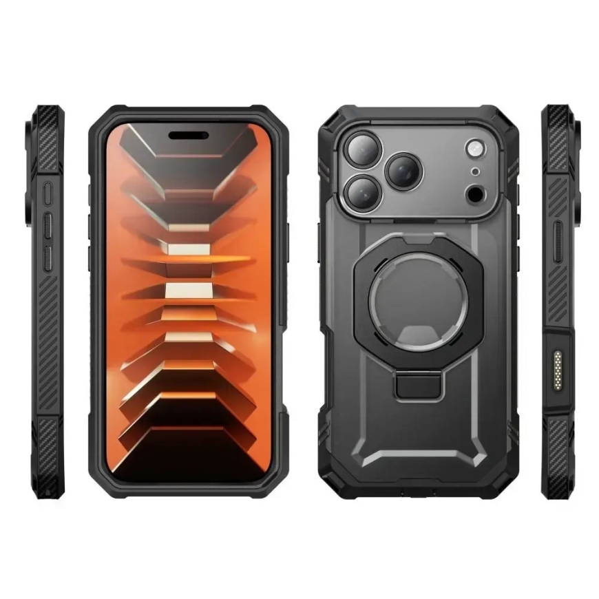 SUPCASE GRIP PRO MAG MAGSAFE IPHONE 17 PRO / 18 PRO JUODAS – 5