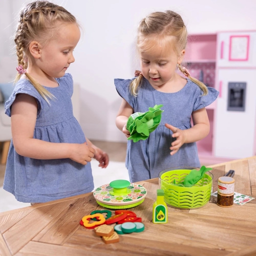 Salad Preparation Set for Kids Fabric 28 Pieces Melissa&Doug – 4