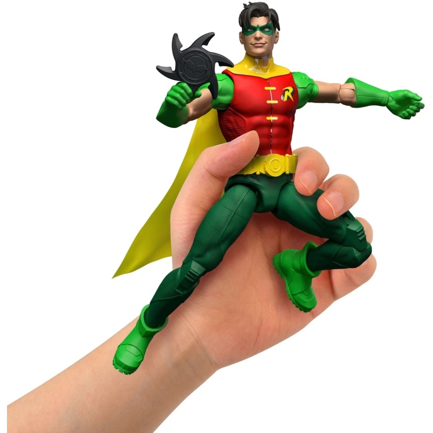 Mattel Figuuritar Robin DC Comics 17 cm + lisävarusteet – 5