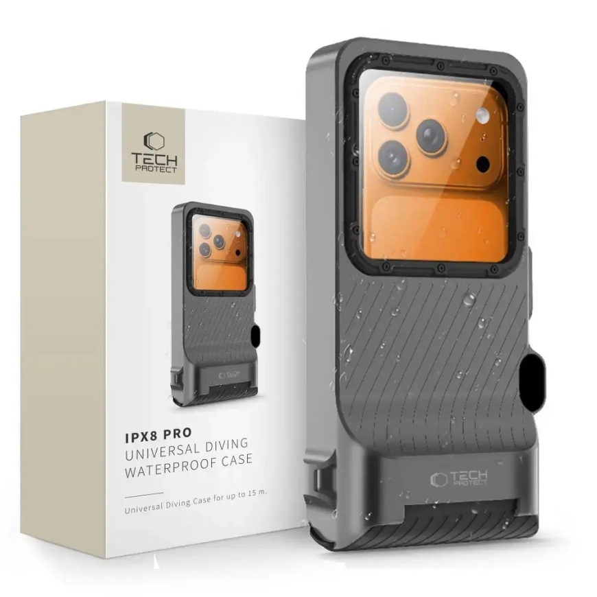 Tech-Protect IPX8 Pro Waterproof Phone Case