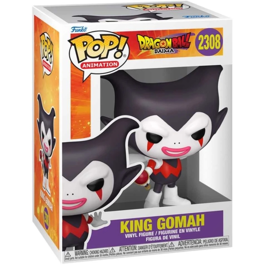 FUNKO POP! Vinyl Figure: Dragon Ball Daima - King Gomah, ~9 cm