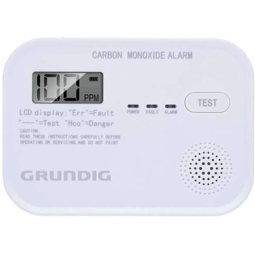 Grundig Süsinikdioksiidiandur LED-lambi ja patareiga – 2