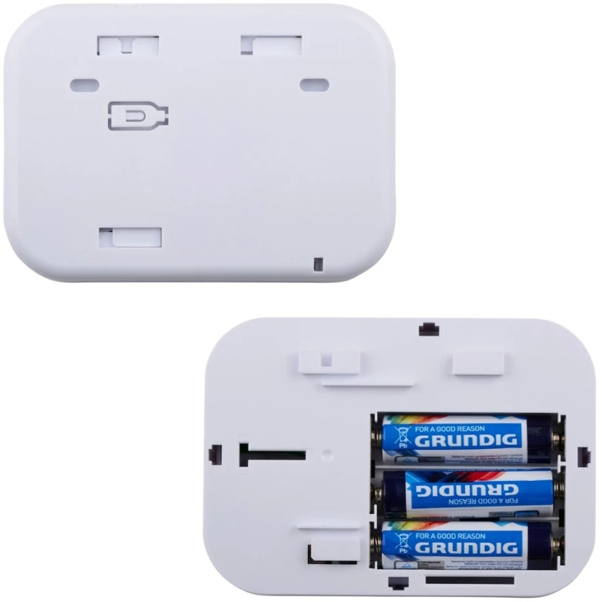 Grundig Ogļu monoksīda detektors ar LED gaismu un bateriju – 3