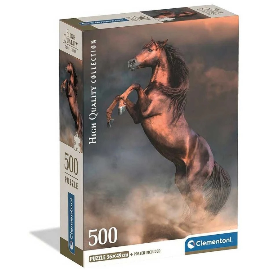 Clementoni Palapeli 500 kpl - Hevonen – 3