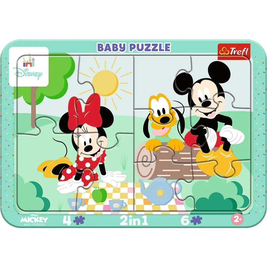 Trefl Pužlis 10 gab. - Mickey Mouse