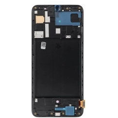 Oem REWA LCD-näyttö SAMSUNG A70 OLED mustalla kehys