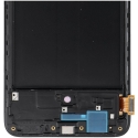 Oem REWA LCD screen SAMSUNG A70 OLED black with frame