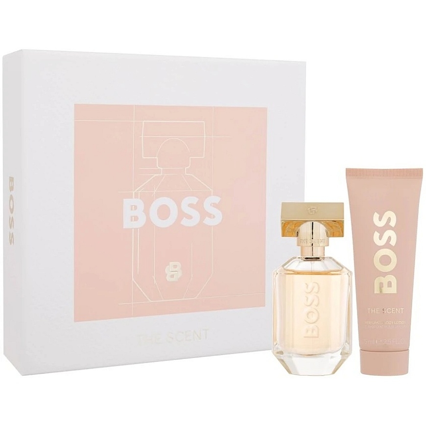 Hugo Boss Set The Scent For Her EDP sievietēm, 50 ml, Ķermeņa losjons, 75 ml – 2